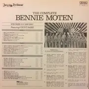 Double LP - Bennie Moten - The Complete Bennie Moten Vol. 3/4 (1928-1930) Featuring Count Basie - Gatefold