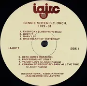 LP - Bennie Moten's Kansas City Orchestra / Harry Dial Quartet - Bennie Moten K.C. Orch. 1929-31 / Harry Dial Quartet 1946
