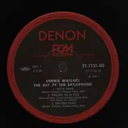 LP - Bennie Wallace - The Art Of The Saxophone - Insert