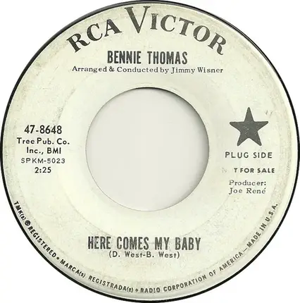 Bennie Thomas - Here Comes My Baby
