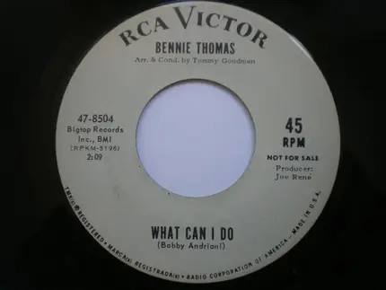 Bennie Thomas - Battle Of Love / What Can I Do