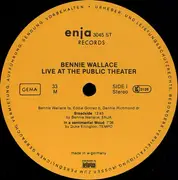 LP - Bennie Wallace - Live At The Public Theater
