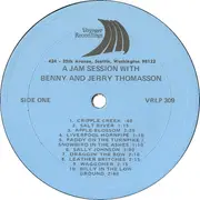 LP - Benny Thomasson & Jerry Thomasson - A Jam Session With Benny & Jerry Thomasson