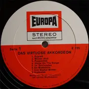 LP - Benny Van Buren - Das Virtuose Akkordeon