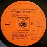 LP - Benny Waters And The Trevor Richards Trio + Marie-Ange Martin - Swinging Along With Benny Waters