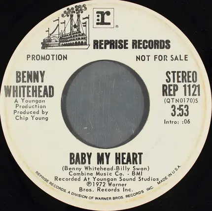 Benny Whitehead - Baby My Heart