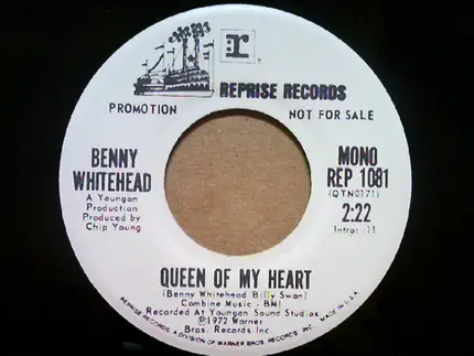Benny Whitehead - Queen Of My Heart