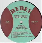 LP - Benny And Vallie Cain - More Of Benny And Vallie Cain