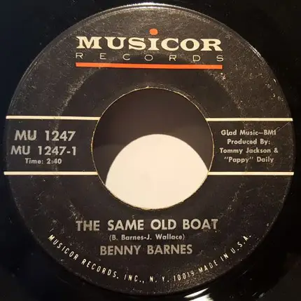 Benny Barnes - The Same Old Boat / I'm Her Lover
