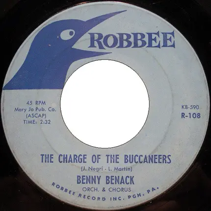 Benny Benack Orchestra & Chorus - Beat 'Em Bucs