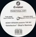 12inch Vinyl Single - Benny Benassi Presents The Biz - Satisfaction (Skazi's Remixes) - Promo