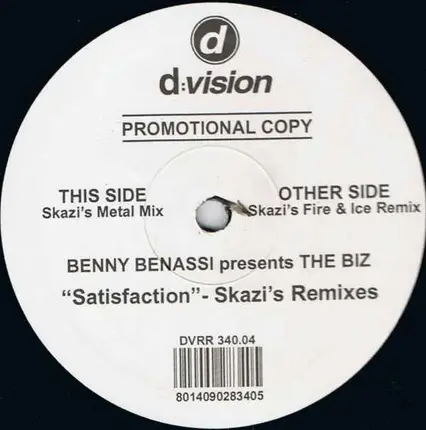 Benny Benassi Presents The Biz - Satisfaction (Skazi's Remixes)