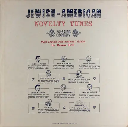 Benny Bell - Jewish-American Novelty Tunes
