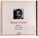 CD - Benny Carter - Volume 4  1934-1935  Complete Edition