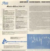 LP - Benny Carter, Freddy Johnson, Coleman Hawkins - Made in Holland, 1934 1937