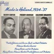 LP - Benny Carter, Freddy Johnson, Coleman Hawkins - Made in Holland, 1934 1937