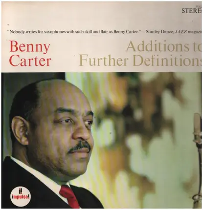 Benny Carter - Additions to Further Definitions