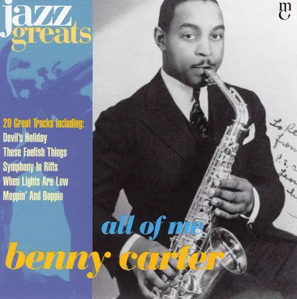 Benny Carter - All Of Me