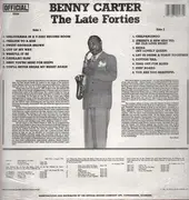 LP - Benny Carter - The Late Forties