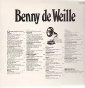 Double LP - Benny de Weille - Ich Hab' Eine Schwäche Für Blonde Frau'n - gatefold