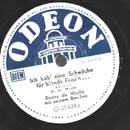 Schellack - Benny De Weille Mit Seinem Bar-Trio - Du Weißt Nichts Von Meiner Liebe / Ich Hab Eine Schwäche Für Blonde Frau'n