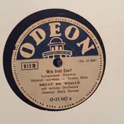 Benny De Weille Mit Seinem Orchester - Wo bist Du? / Schade!