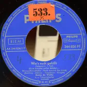 7inch Vinyl Single - Benny De Weille Mit Seinem Orchester - Wie's Euch Gefällt - Mono
