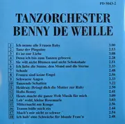 CD - Tanzorchester Benny De Weille - Tanzorchester Benny De Weille