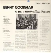 LP - Benny Goodman - At The Madhattan Room, Oct. 21, 1937