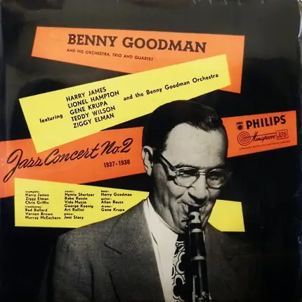 Benny Goodman And His Orchestra , Benny Goodman Trio And The Benny Goodman Quartet - Jazz Concert No.2 1937-1938