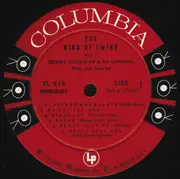 LP - Benny Goodman And His Orchestra And The Benny Goodman Quartet - 1937-38 Jazz Concert No. 2 - The King Of Swing Vol. 3