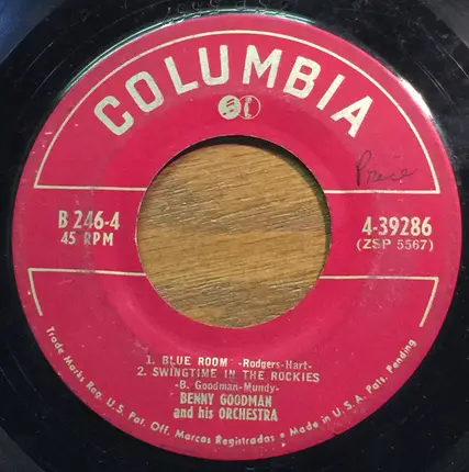 Benny Goodman And His Orchestra - Blue Room