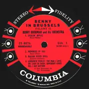 LP - Benny Goodman And His Orchestra Featuring Jimmy Rushing - Benny In Brussels Vol. II