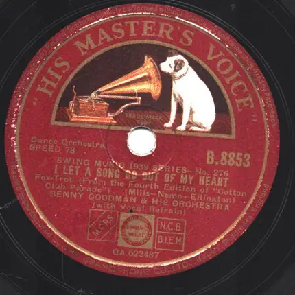 Benny Goodman And His Orchestra - Is That The Way To Treat A Sweetheart / I Let A Song Go Out Of My Heart