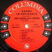 LP - Benny Goodman And His Orchestra - Benny In Brussels Volume 1