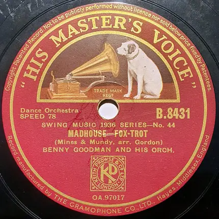Benny Goodman And His Orchestra - Christopher Columbus / Madhouse