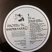 LP - Benny Goodman And His Orchestra - Dance And Swing  With Benny Goodman