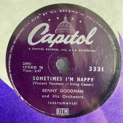 Benny Goodman And His Orchestra - Goody Goody