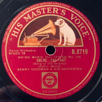 Benny Goodman And His Orchestra - Jam Session / Chloe
