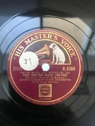 Benny Goodman And His Orchestra - Swing Low, Sweet Chariot / Take Another Guess