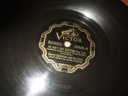 Benny Goodman And His Orchestra - This Year's Kisses / He Ain't Got Rhythm