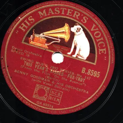 Benny Goodman And His Orchestra - This Year's Kisses / He Ain't Got Rhythm