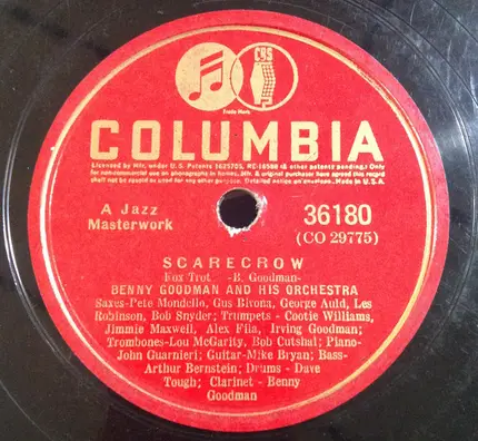 Benny Goodman And His Orchestra - Time On My Hands / Scarecrow