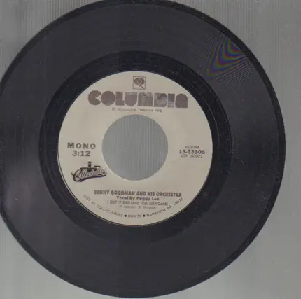 Benny Goodman And His Orchestra - Why Don't You Do Right / Flying Home