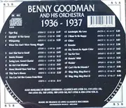 CD - Benny Goodman And His Orchestra - 1936-1937