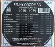 CD - Benny Goodman And His Orchestra - 1938-1939