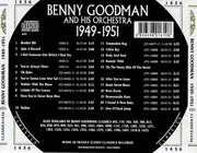 CD - Benny Goodman And His Orchestra - 1949-1951