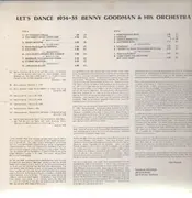 LP - Benny Goodman & His Orchestra - The Let's Dance Broadcasts 1934-35