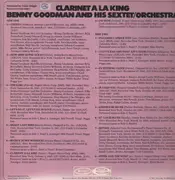LP - Benny Goodman & His Sextet/Orchestra - Clarinet A La King