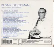 CD - Benny Goodman - I'll Never Be The Same